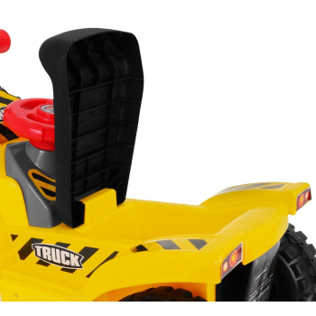 Koparka na akumulator dla dzieci Jeździk + Kask + Ruchoma łyżka + Schowek